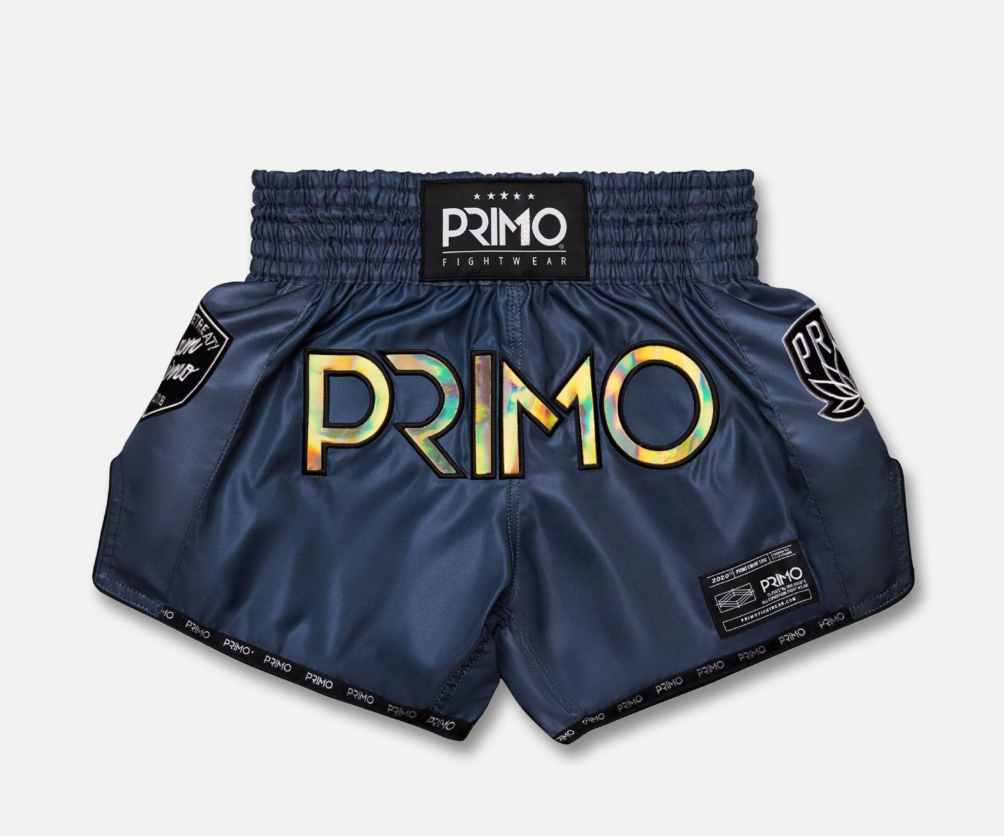 Hologram Series Muay Thai Shorts - Valor Grey