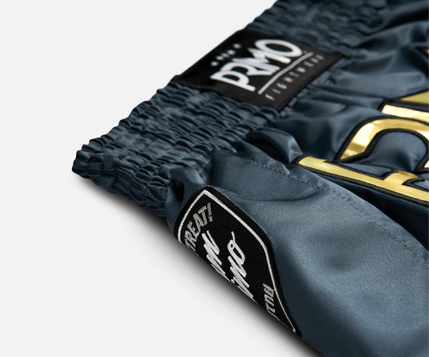 Hologram Series Muay Thai Shorts - Valor Grey