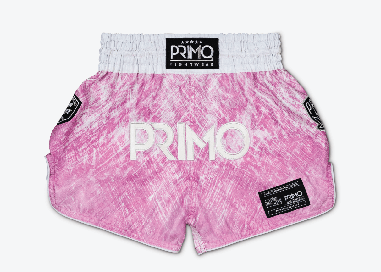 Primo Fight Wear Official Muay Thai Shorts - Kids Collection - Orchid