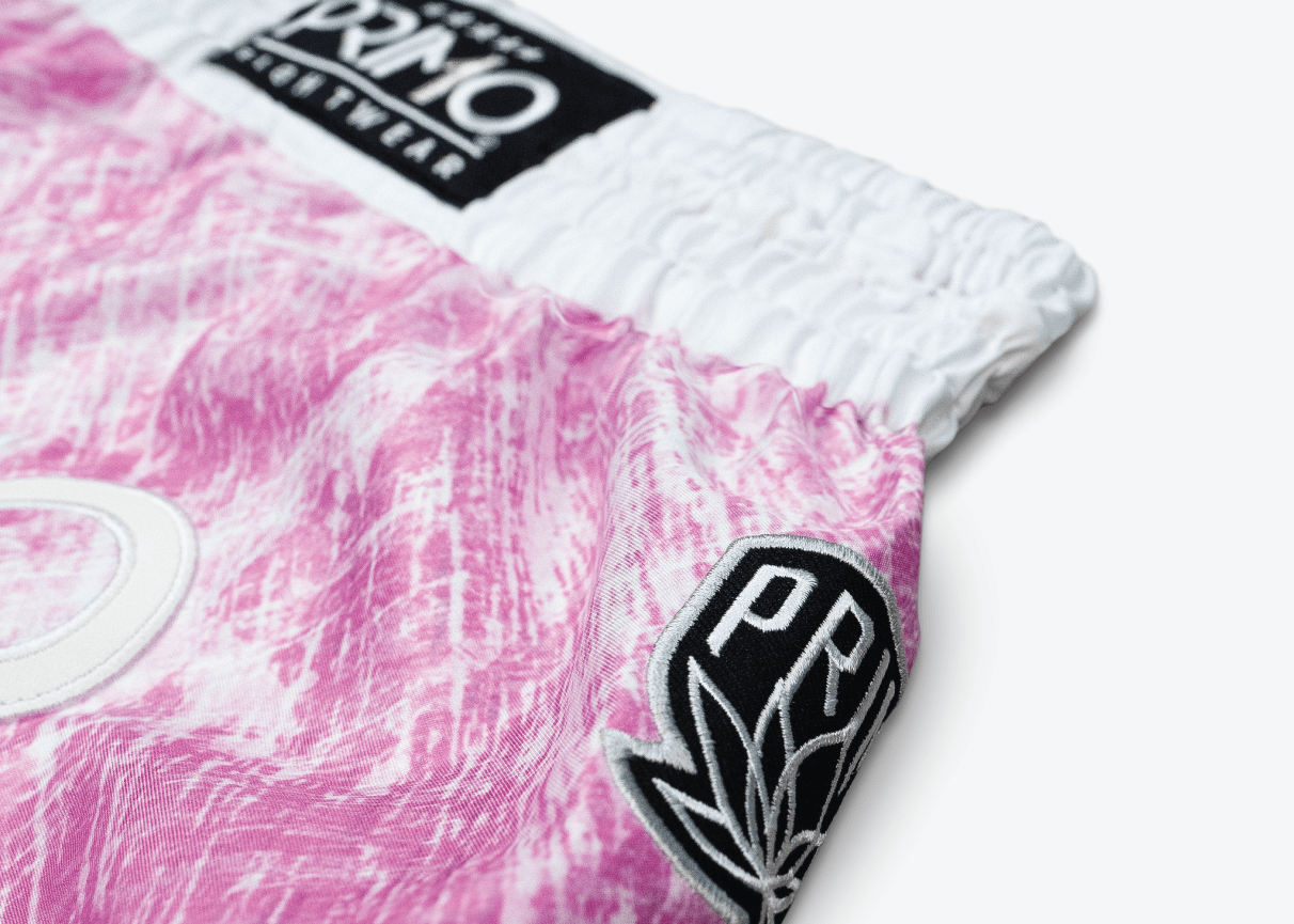 Primo Fight Wear Official Muay Thai Shorts - Kids Collection - Orchid