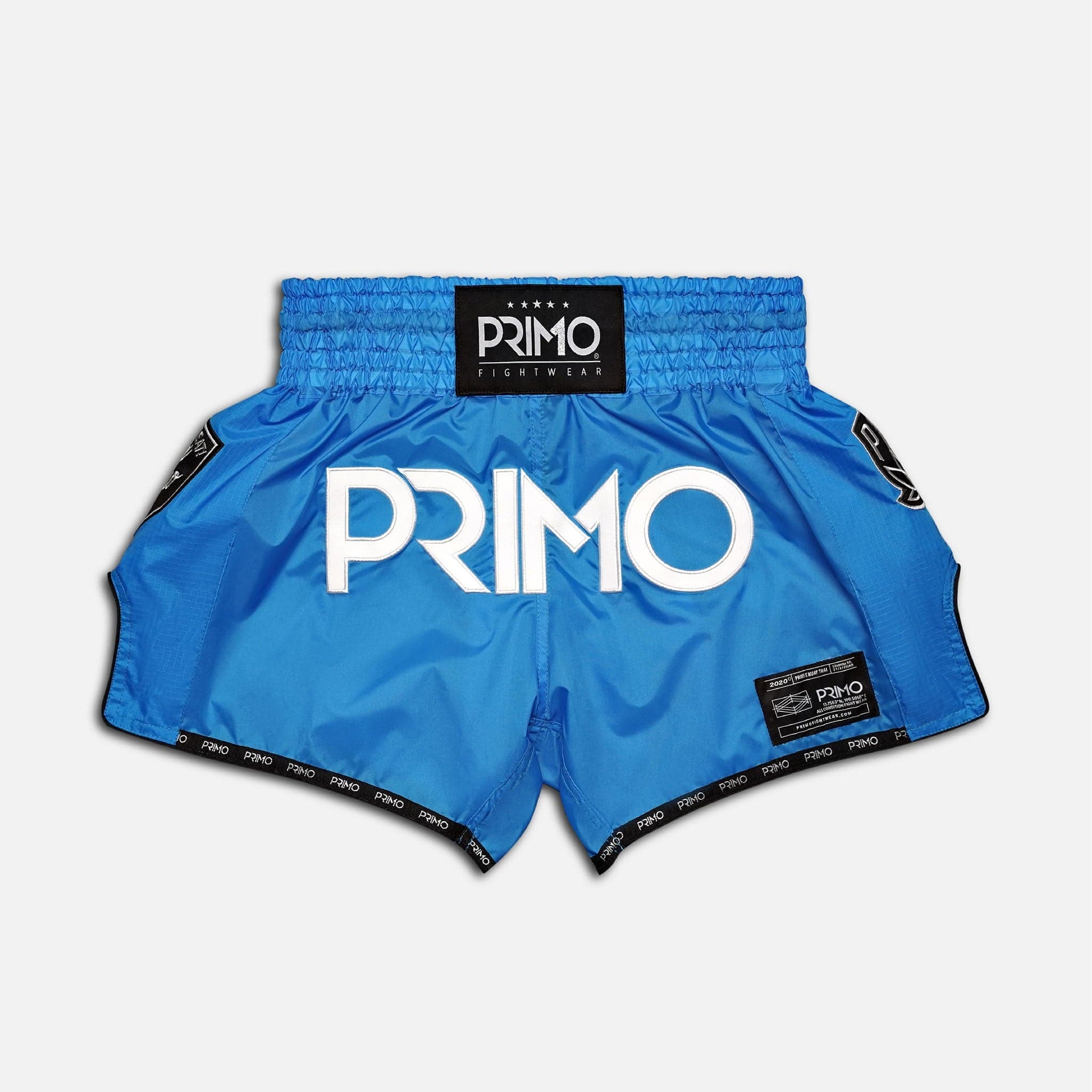 Super Nylon Series Muay Thai Shorts - Blue Jay