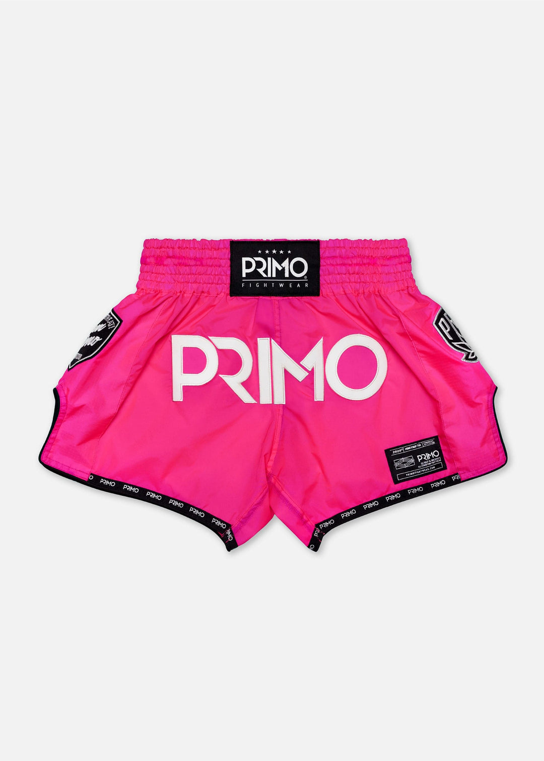 Pyramid Synthwave Print Muay Thai Boxing Shorts main image 1