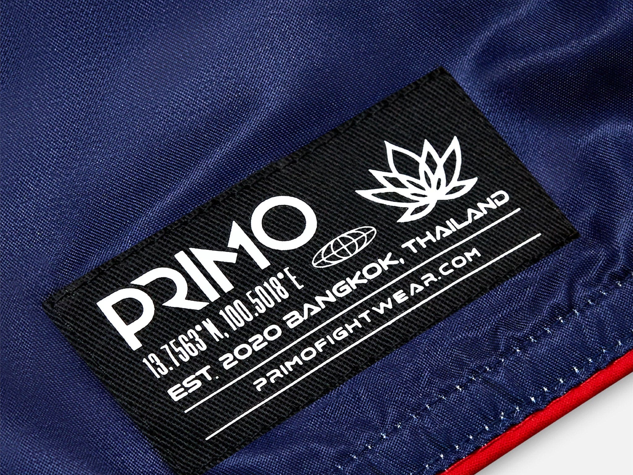 Primo Fight Wear Official Muay Thai Shorts - Trinity Series - Navy