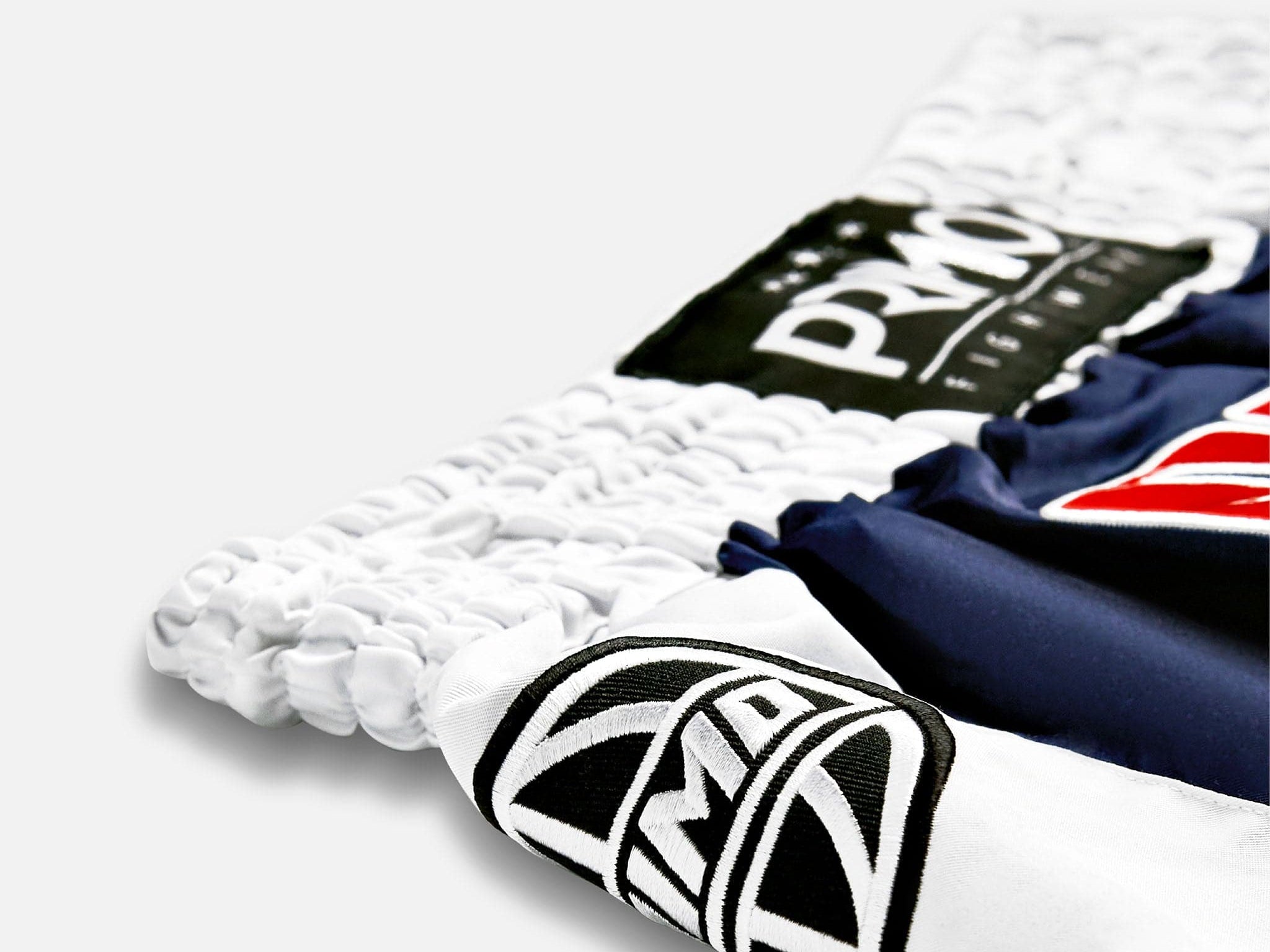 Primo Fight Wear Official Muay Thai Shorts - Trinity Series - Navy