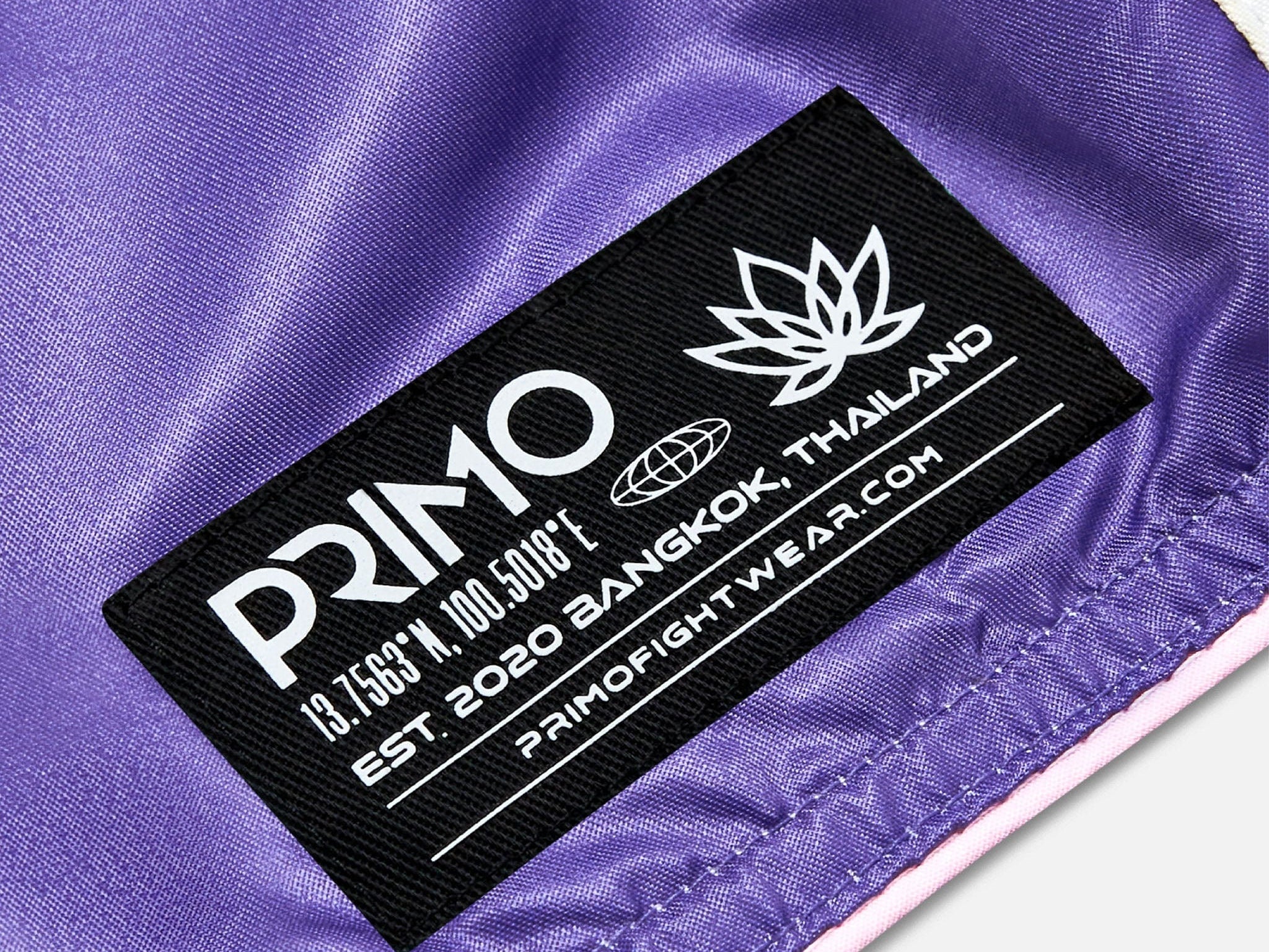 Primo Fight Wear Official Muay Thai Shorts - Trinity Series - Purple