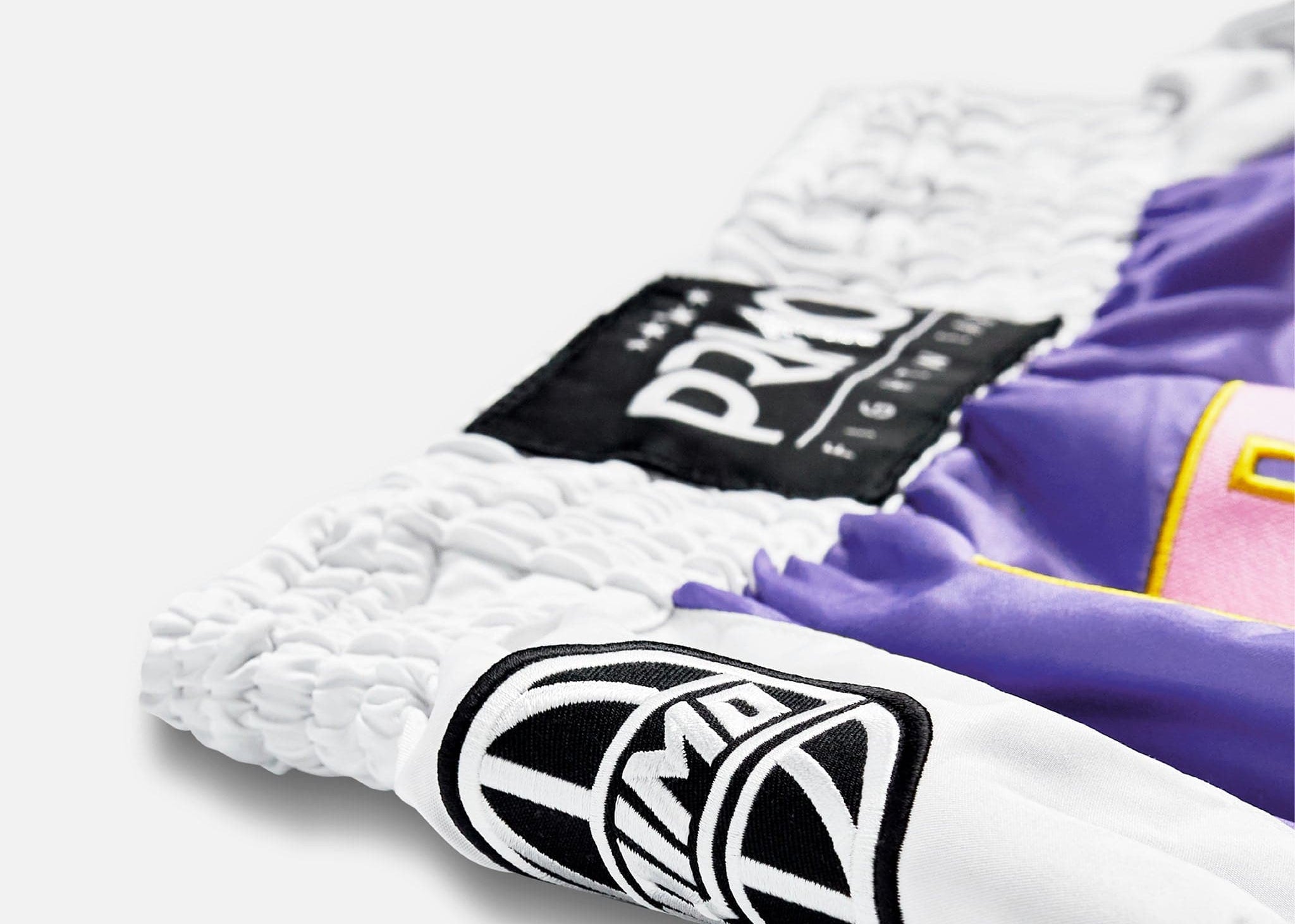Primo Fight Wear Official Muay Thai Shorts - Trinity Series - Purple