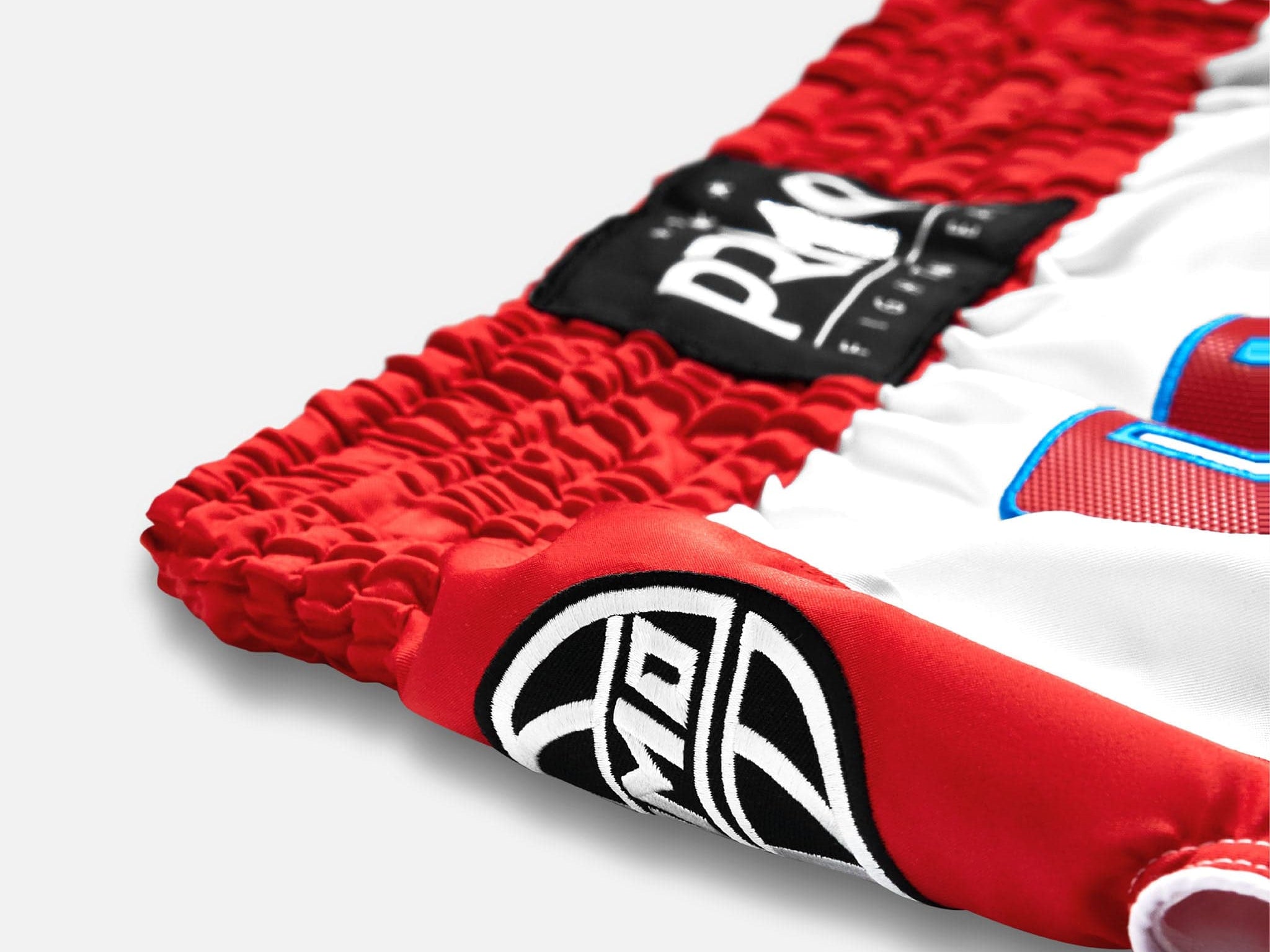 Primo Fight Wear Official Muay Thai Shorts - Trinity Series - Red