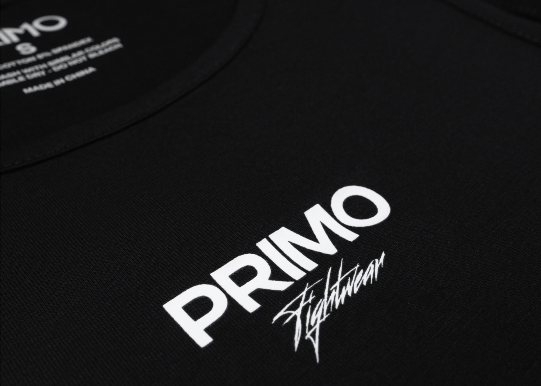 Primo Fight Wear Official Primo Baddy Crop - Black