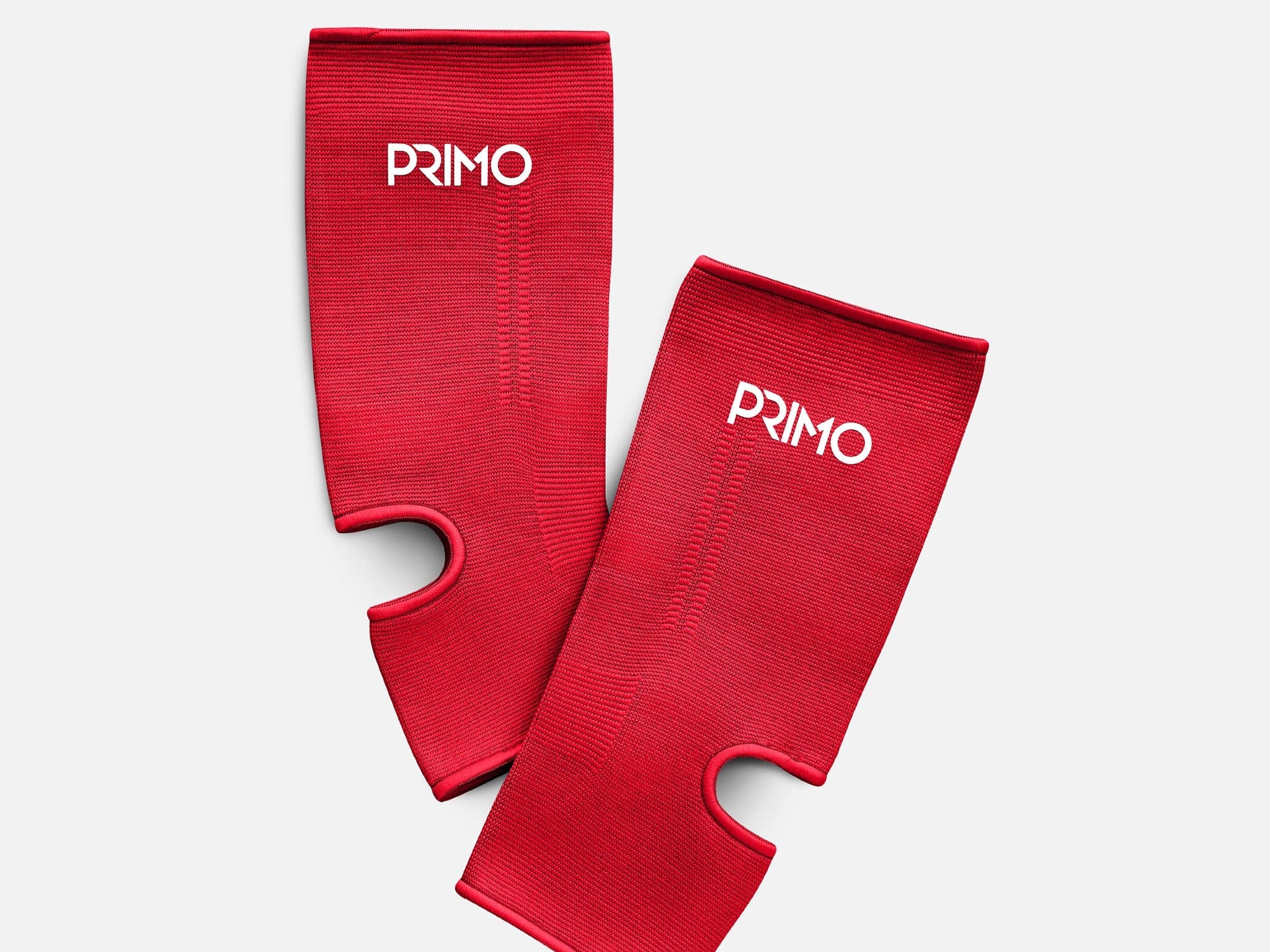 Primo Fight Wear Official Primo Monochrome Ankleguards - Red