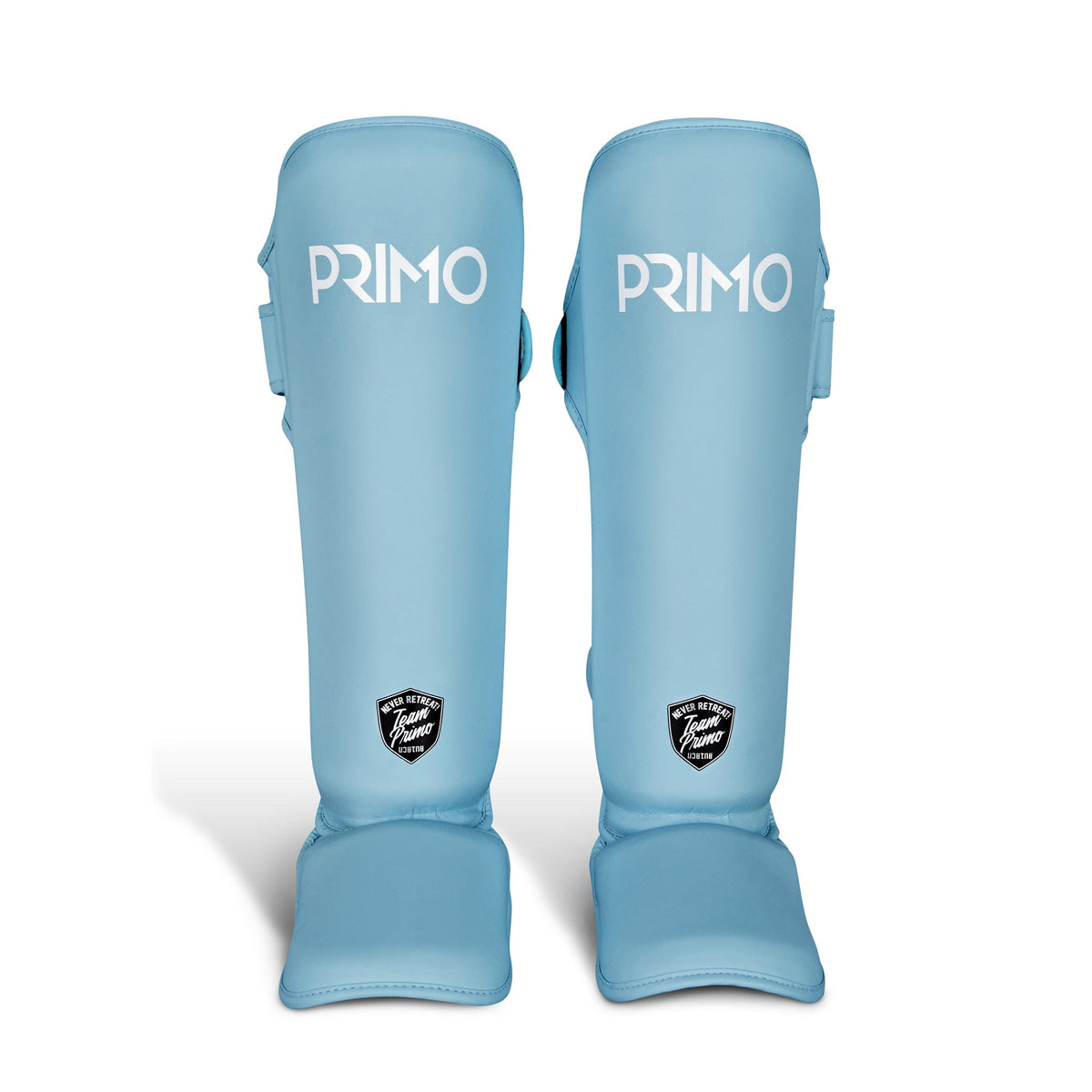 Primo Classic Muay Thai Scheenbeschermer - Arctic Blue - lichtblauw | Freddy's Gym Primo Classic Muay Thai Scheenbeschermer - Arctic Blue - lichtblauw | Freddy's Gym