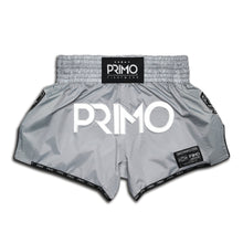 Load image into Gallery viewer, Super-Nylon Muay Thai Shorts - Hammerhead Grey
