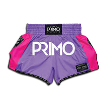 Load image into Gallery viewer, Super-Nylon Muay Thai Shorts - Purple Rain
