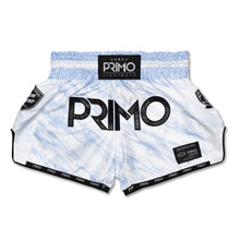 Load image into Gallery viewer, Muay Thai Shorts - Free Flow Series - Arctic Ghost
