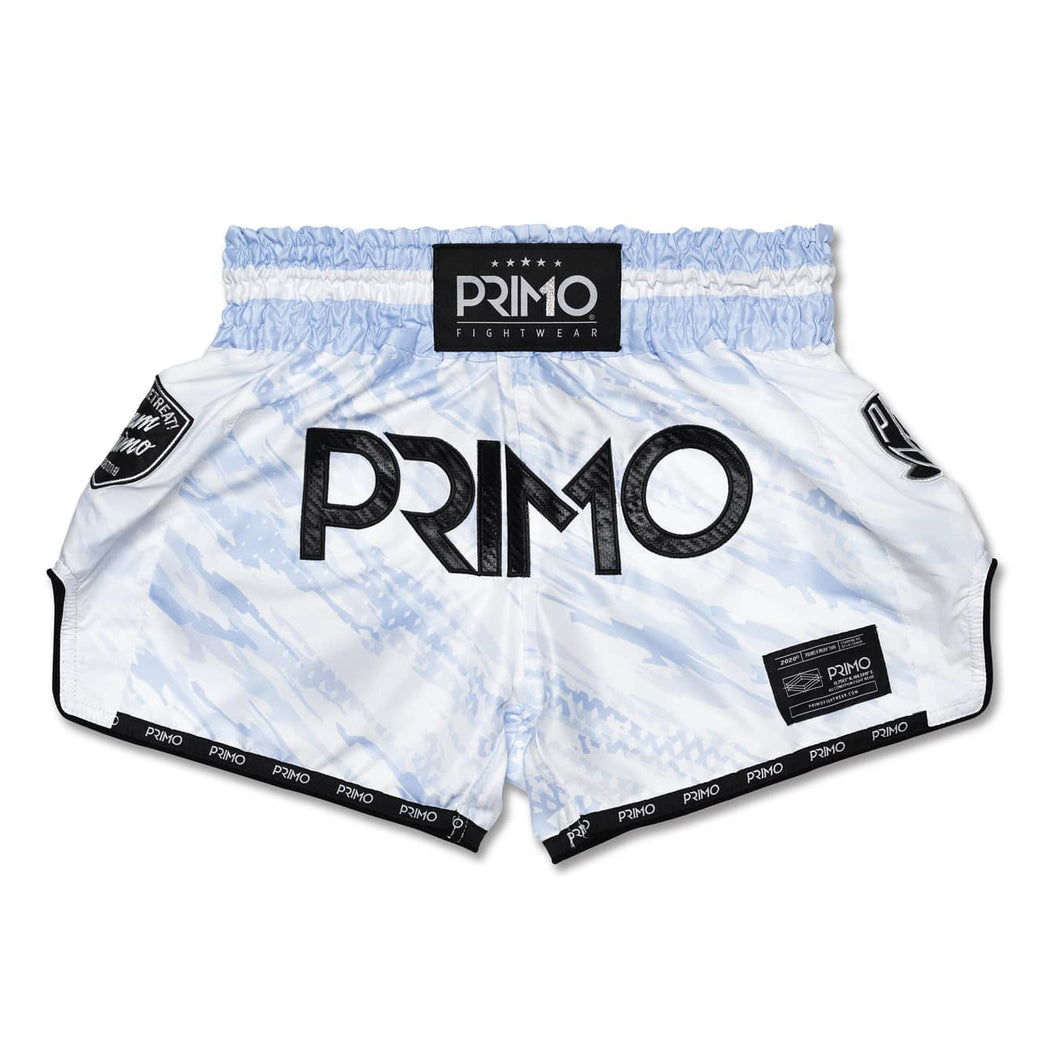 Muay Thai Shorts - Free Flow Series - Arctic Ghost