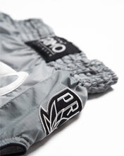 Load image into Gallery viewer, Super-Nylon Muay Thai Shorts - Hammerhead Grey
