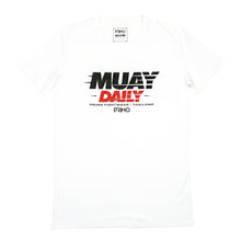 Load image into Gallery viewer, T-Shirt - Muay Daily T-Shirt White
